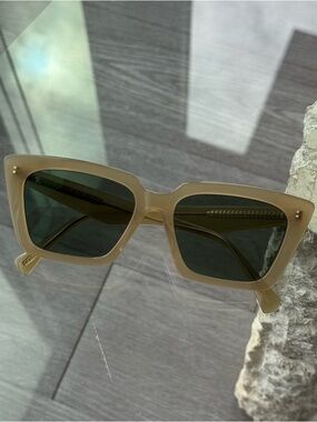Raen Keera Cat-Eye Sunglasses In Villa / Emerald Green